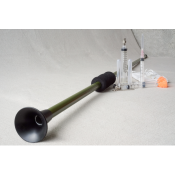 Veterinary Remote Injection Blowpipe and Dart Syringe Kit